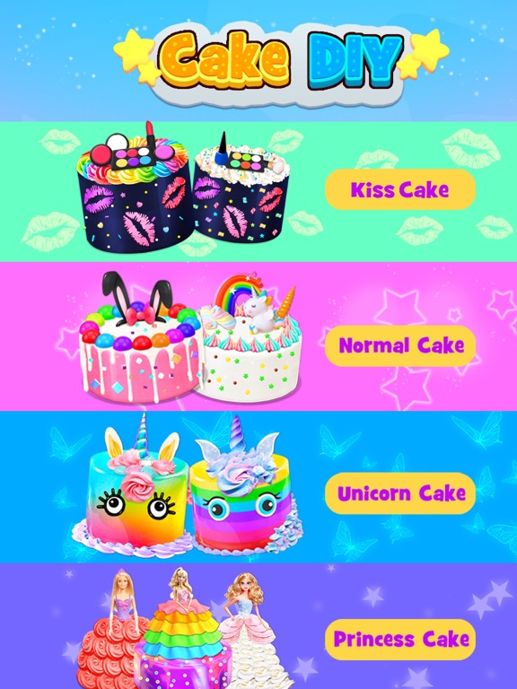 Screenshot #4 pour Kiss Cake - Cake DIY
