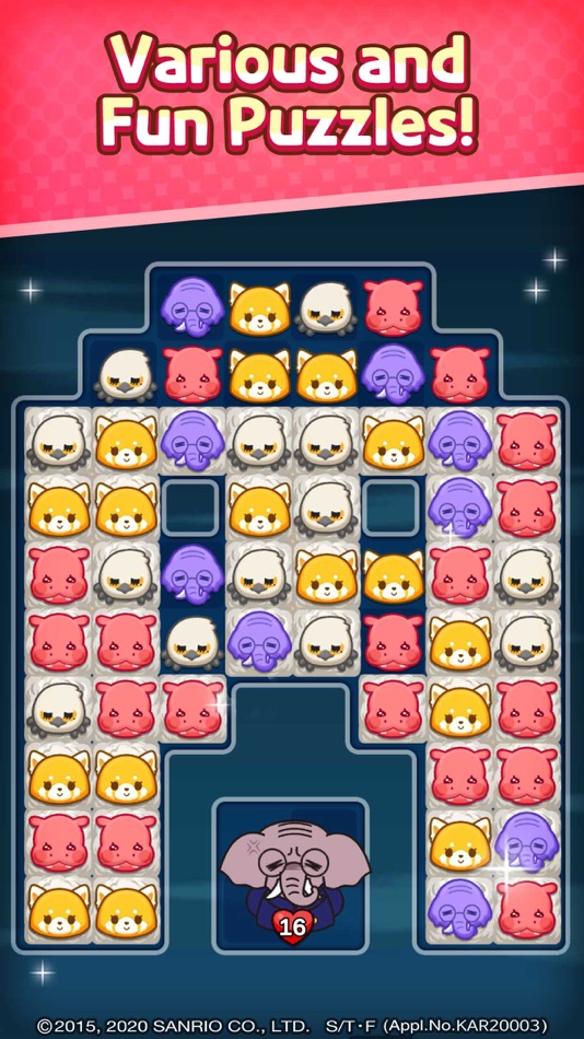 #3. Aggretsuko :Sanrio Puzzle Game (iOS) 由: ACTGames Co., Ltd.