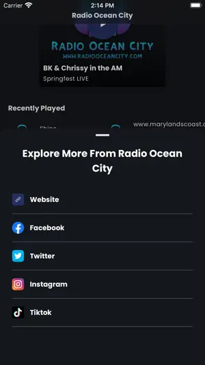 Radio Ocean City screenshot 3