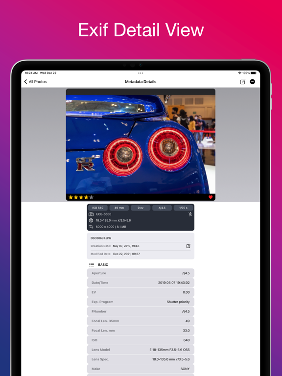 Exif Proのおすすめ画像5