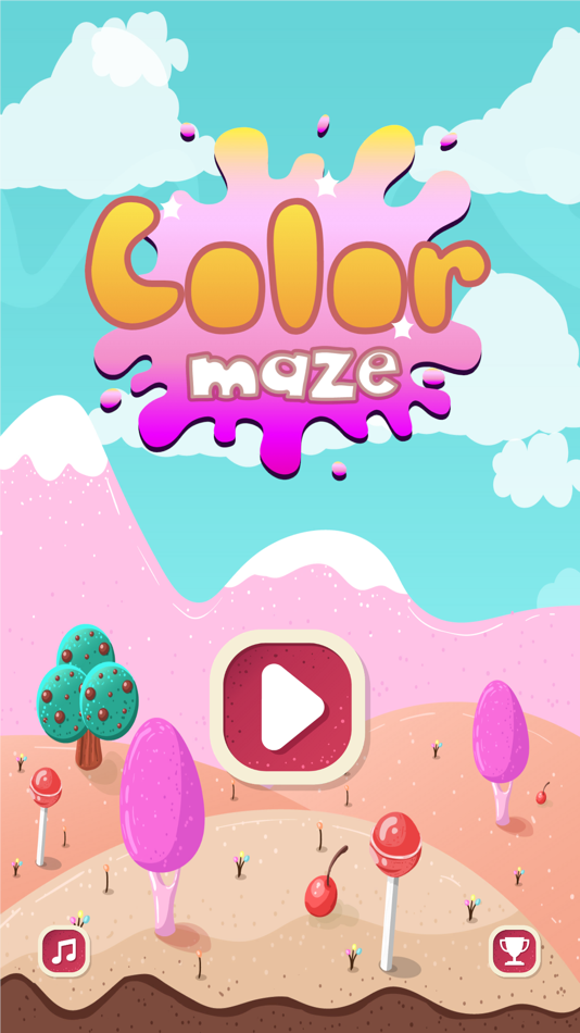 #3. Color Maze: Fill A Maze (iOS) 由: Zhengzhou Sibo Intelligent Technology Co., Ltd.