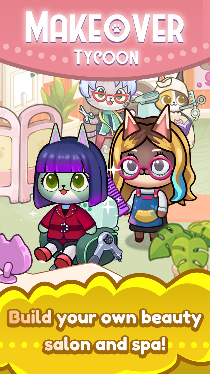 Idle Cat Makeover Hair Salon
