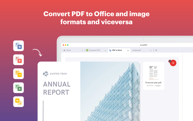 ‎iLovePDF - PDF Editor & Scan Screenshot