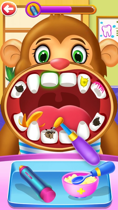 Pet Doctor Dentist Game Screenshot