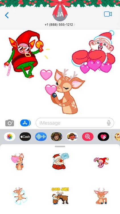 Christmas Animated Stickers ^^