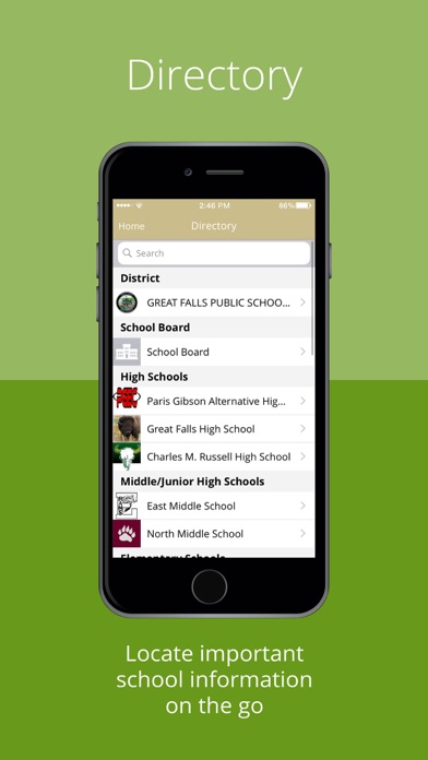 Great Falls Public Schools Screenshot