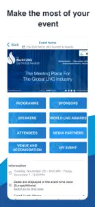 World LNG Summit & Awards screenshot #2 for iPhone