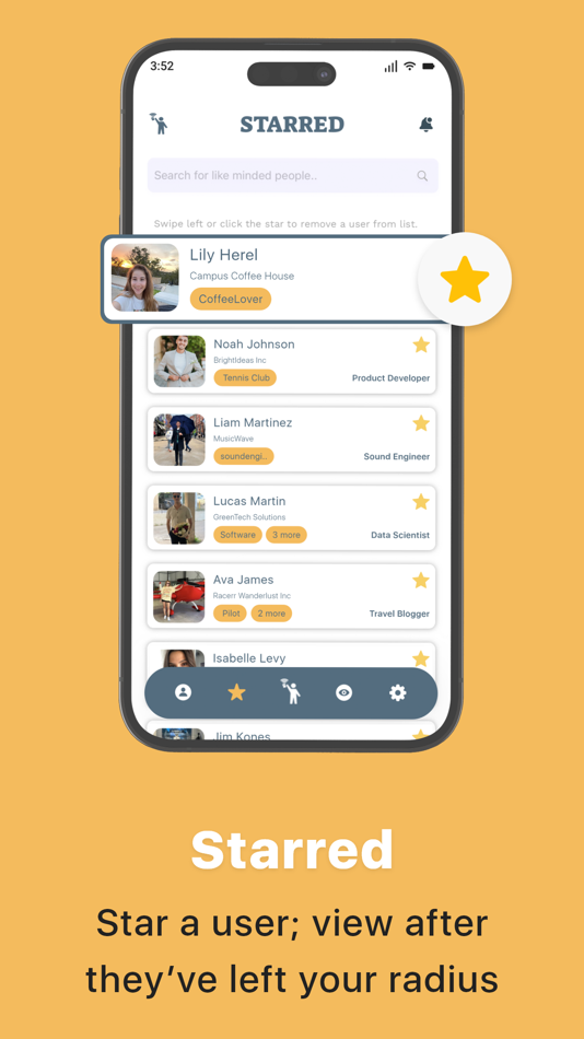 #5. Kismmet: Find Local Connection (iOS) By: Tamara Daniela Pensiero