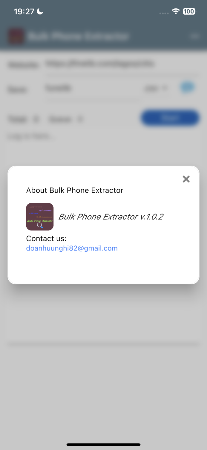 Bulk Phone Extractor