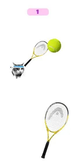 Game screenshot Dog & Cat Tennis apk