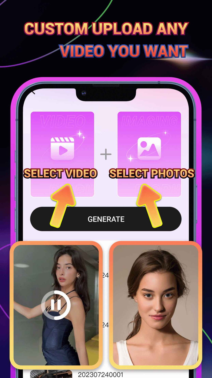 PicPik-AI Face Swap Video App