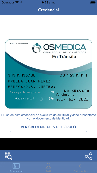 OSMEDICA Viajero Screenshot