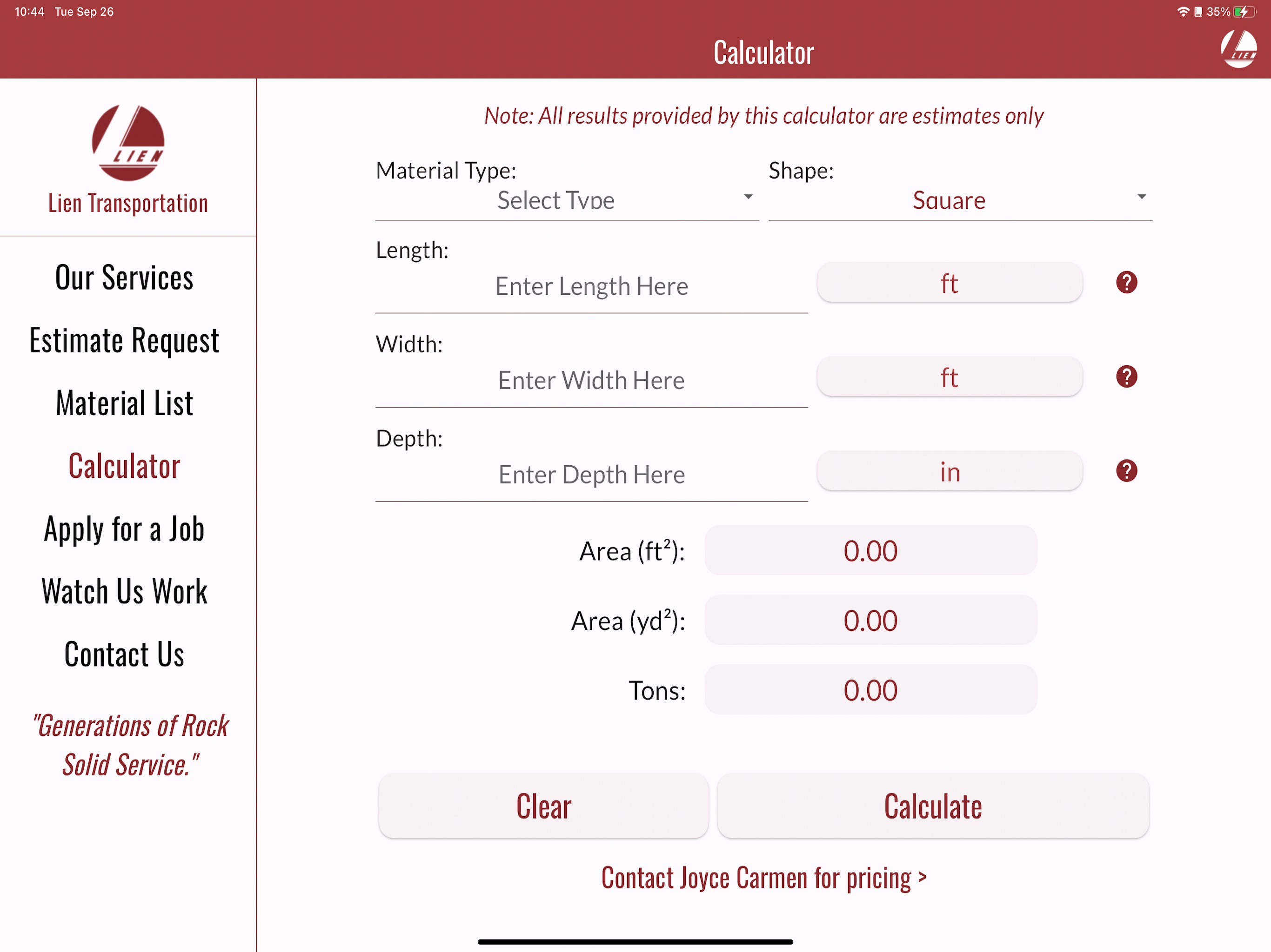 Lien Transportation screenshot 6