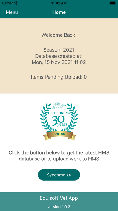 Equisoft Vet App Screenshot