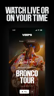 veeps: watch live music iphone screenshot 4