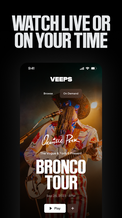 Veeps: Watch Live Music Screenshot