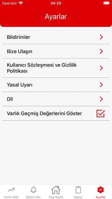 Portföy Takip | Tüm Yatırımlar Screenshot