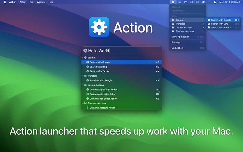 #2. Action (macOS) 由: Jan Valta