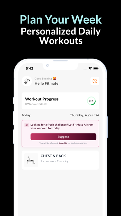 FitMate AI: Workout Partner Screenshot