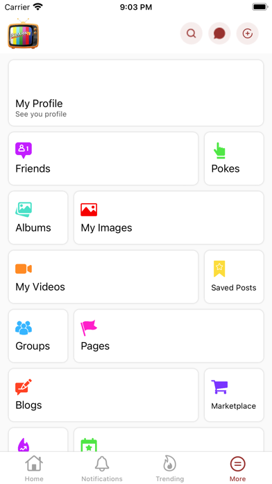 SparkTV.net Screenshot
