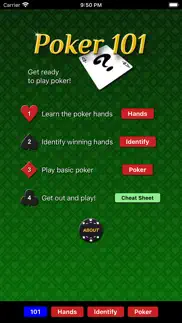 poker 101 iphone screenshot 1