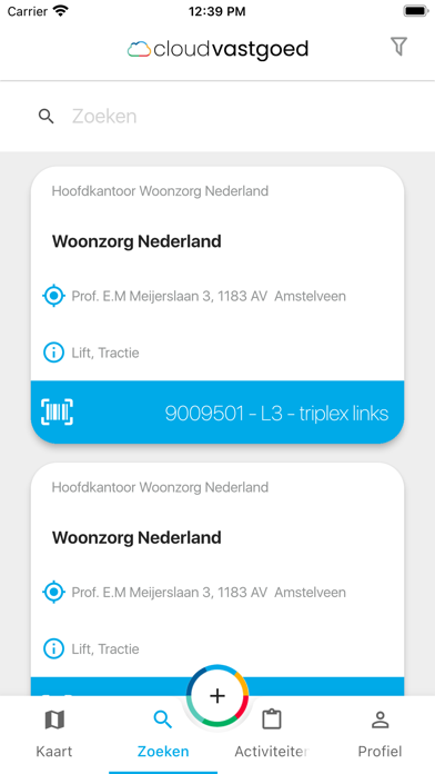 Cloud Vastgoed App Screenshot