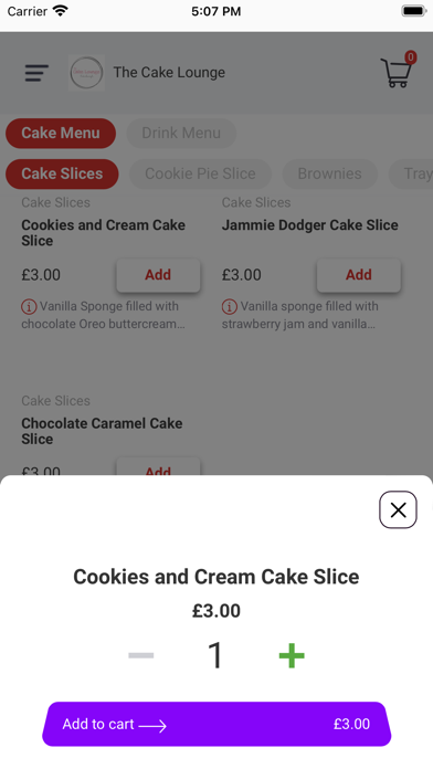 The Cake Lounge Edinburgh Screenshot