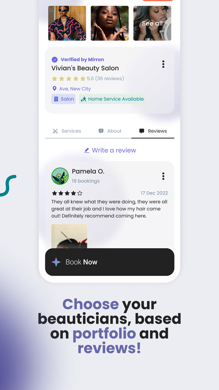 Mirron Explore Beauty Nearby