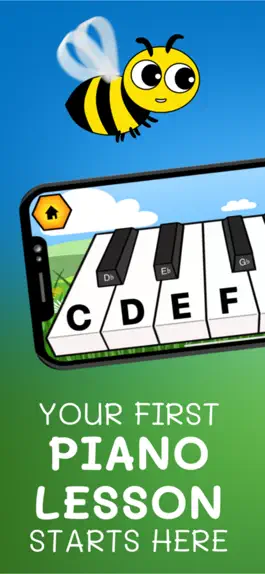 Game screenshot Bees Keys - First Piano Lesson mod apk