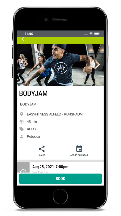 Easyfitness Alfeld Screenshot