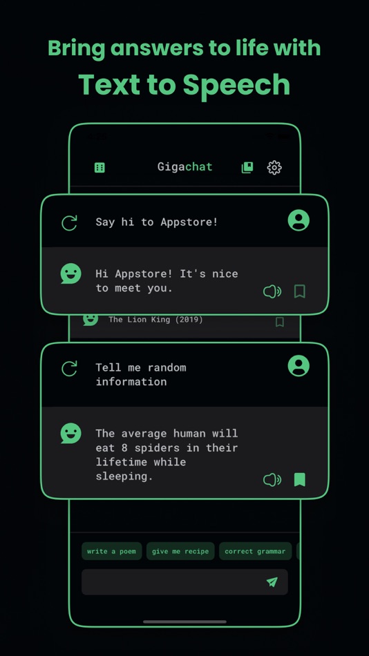 #3. Gigachat: Chatbot AI Assistant (iOS) 由: Yunus Emre SURUCU