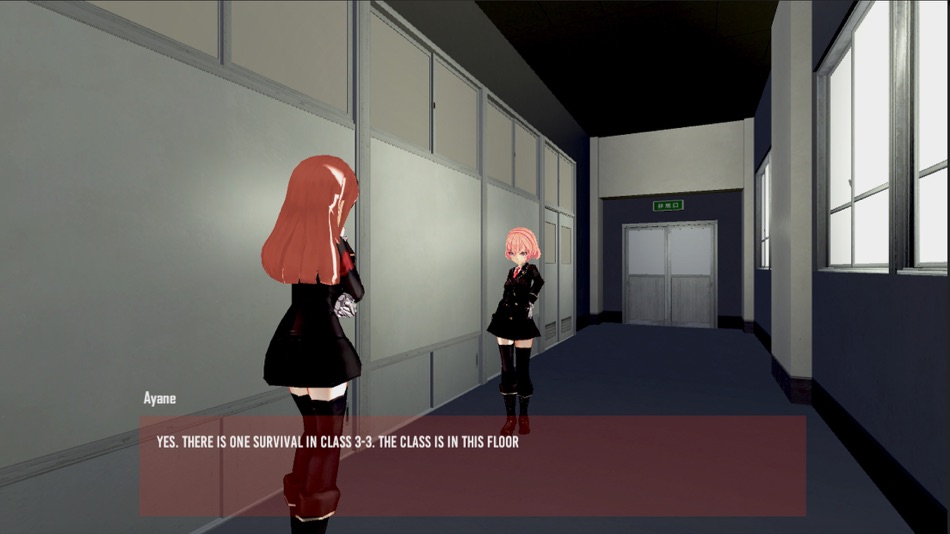 #2. Zombie Outbreak In Highschool (iOS) 来自: Saskia Inas Shahna