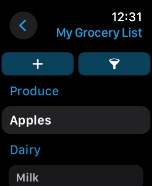 My Grocery List — FindingOhm