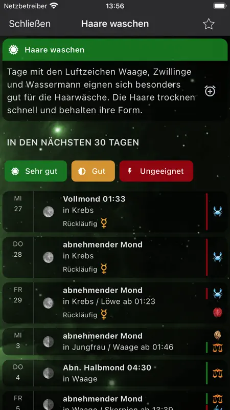 MoonWorx Mondkalender screenshot 4 of 10