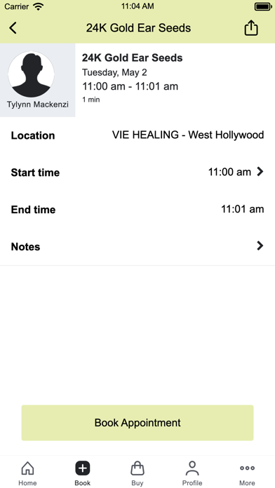 VIE HEALING Screenshot