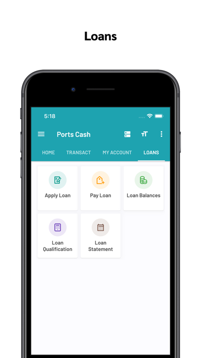 Ports Sacco Cash Screenshot