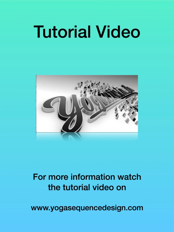 Yoga Sequencing iPad screenshot 7 - Health & Fitness app