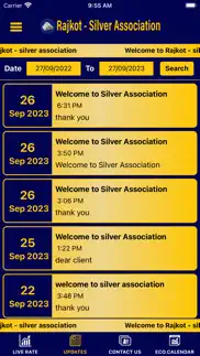 rajkot silver association iphone screenshot 4