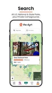 the dyrt: tent & rv camping iphone screenshot 1
