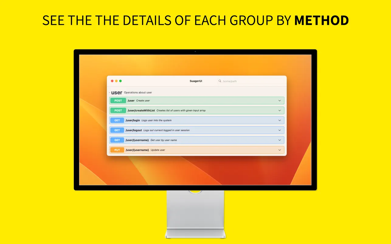 #3. SuagerUI (macOS) От: Alberto Lagos