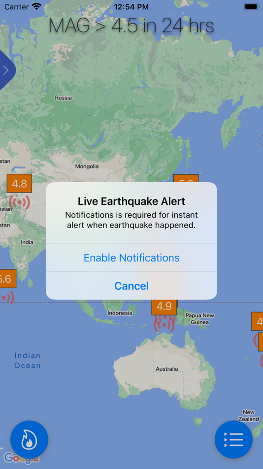 AI Earthquake Alert - 2.1 - (iOS)