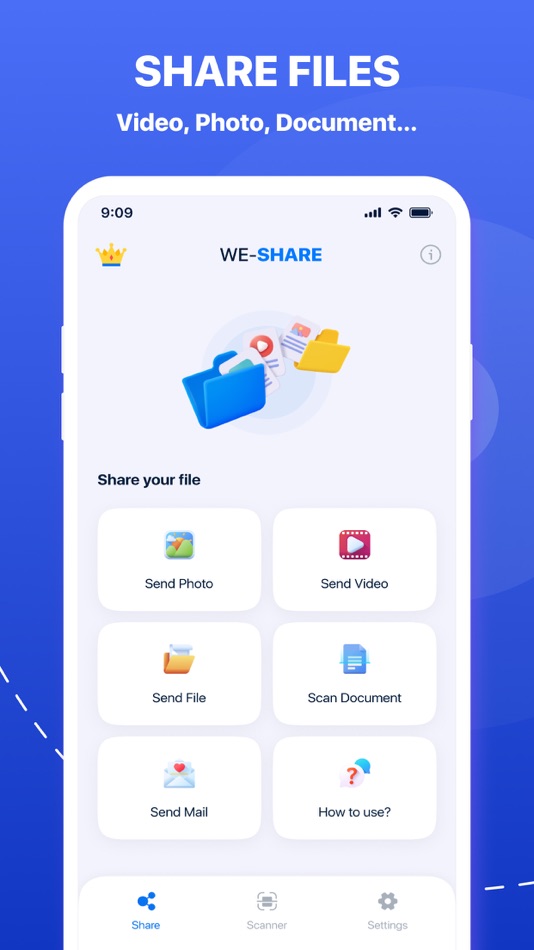#1. Air File Share Drop & Transfer (iOS) 게시자: Pixel Crater Ltd