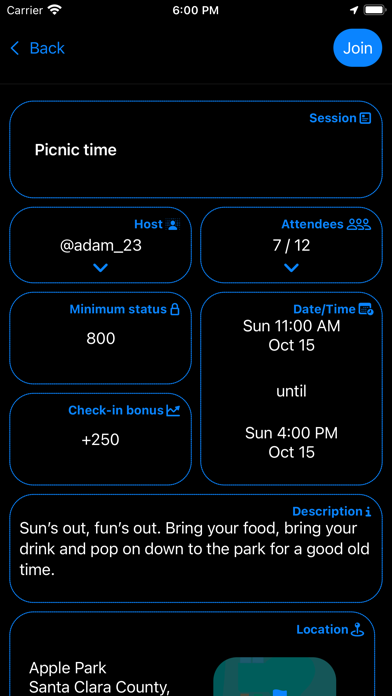 HiSociety - Real Life Social Screenshot
