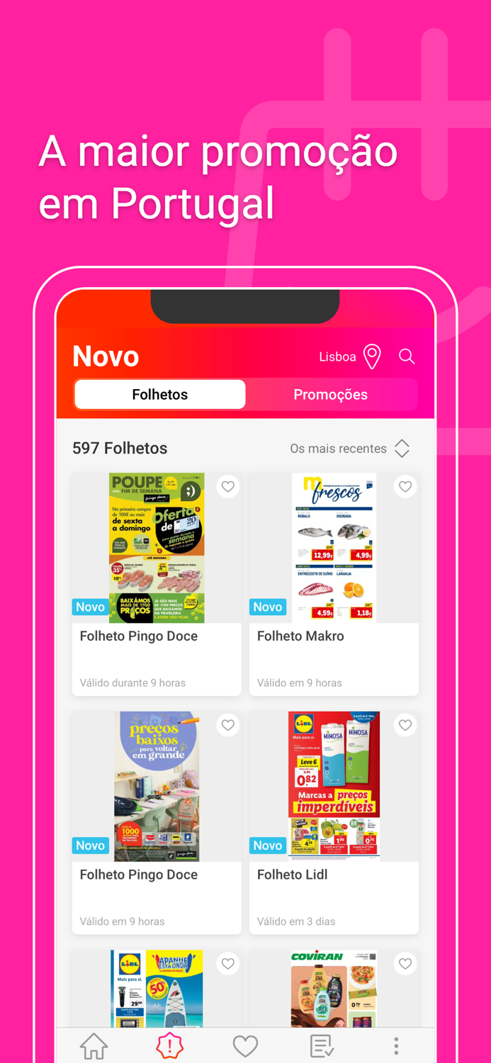 Folhetos Promocionais Portugal