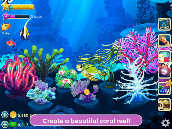 Splash: Fish Sanctuary iPad app afbeelding 1