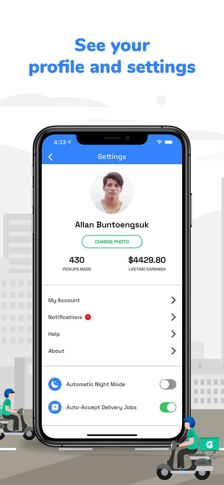 Gomo Fleet: Delivery screenshot 2
