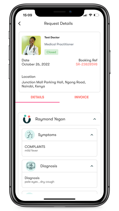 TIBU Health Screenshot