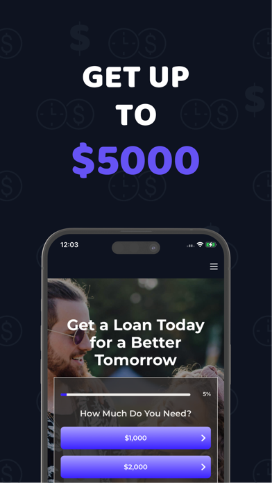 Instant Cash Advance App Screenshot