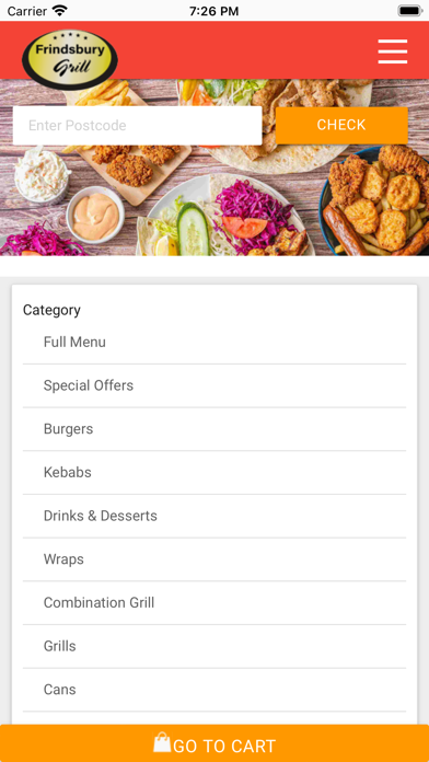 Frindsbury grill Screenshot