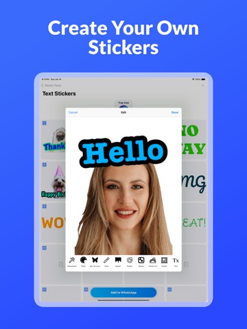 Sticker Maker for Messengersのおすすめ画像1